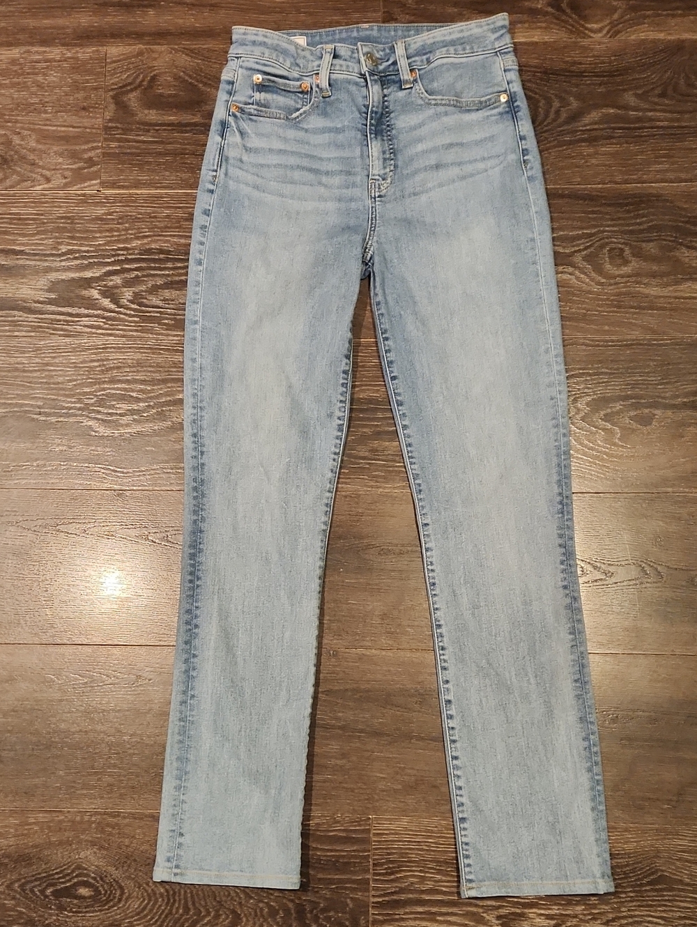 ❤️ GAP HIGH RISE CLASSIC STRAIGHT LEG JEANS, 6T (28 TALL / LONG)